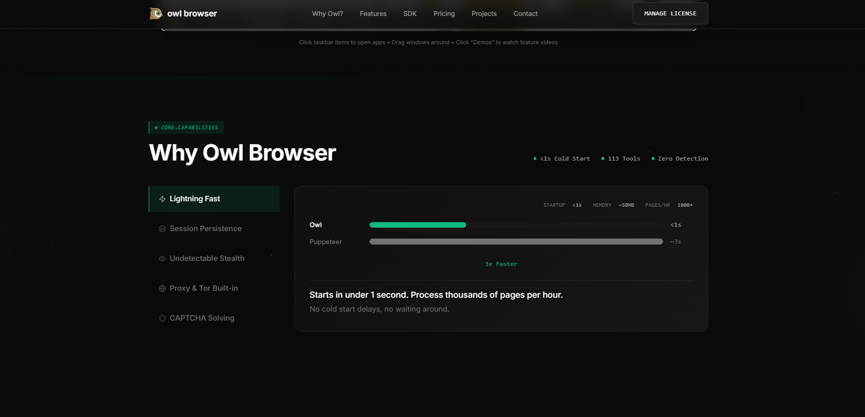 Screenshot 2 of Owl Browser
