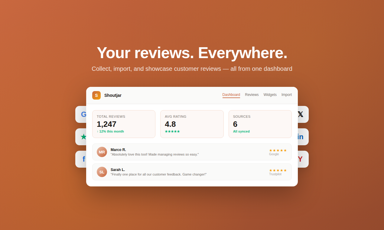 Screenshot 1 of Shoutjar