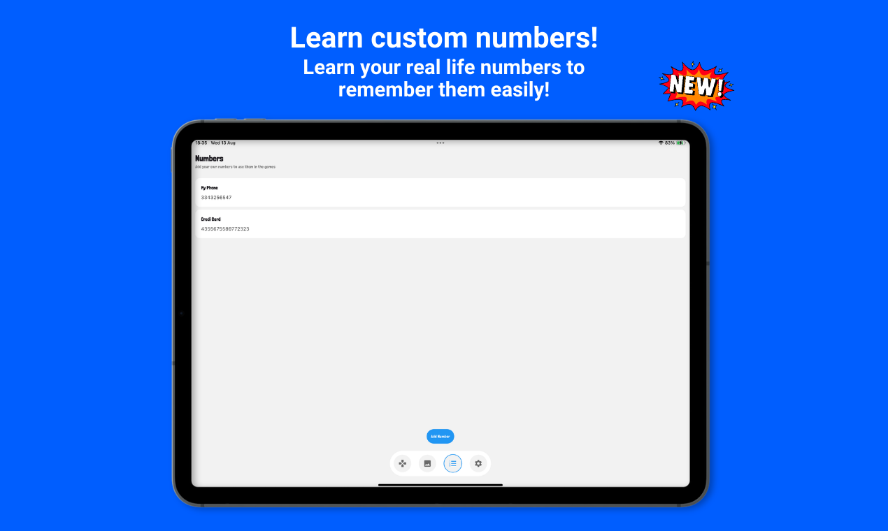 Screenshot 3 of Mnemonica Major Memory System