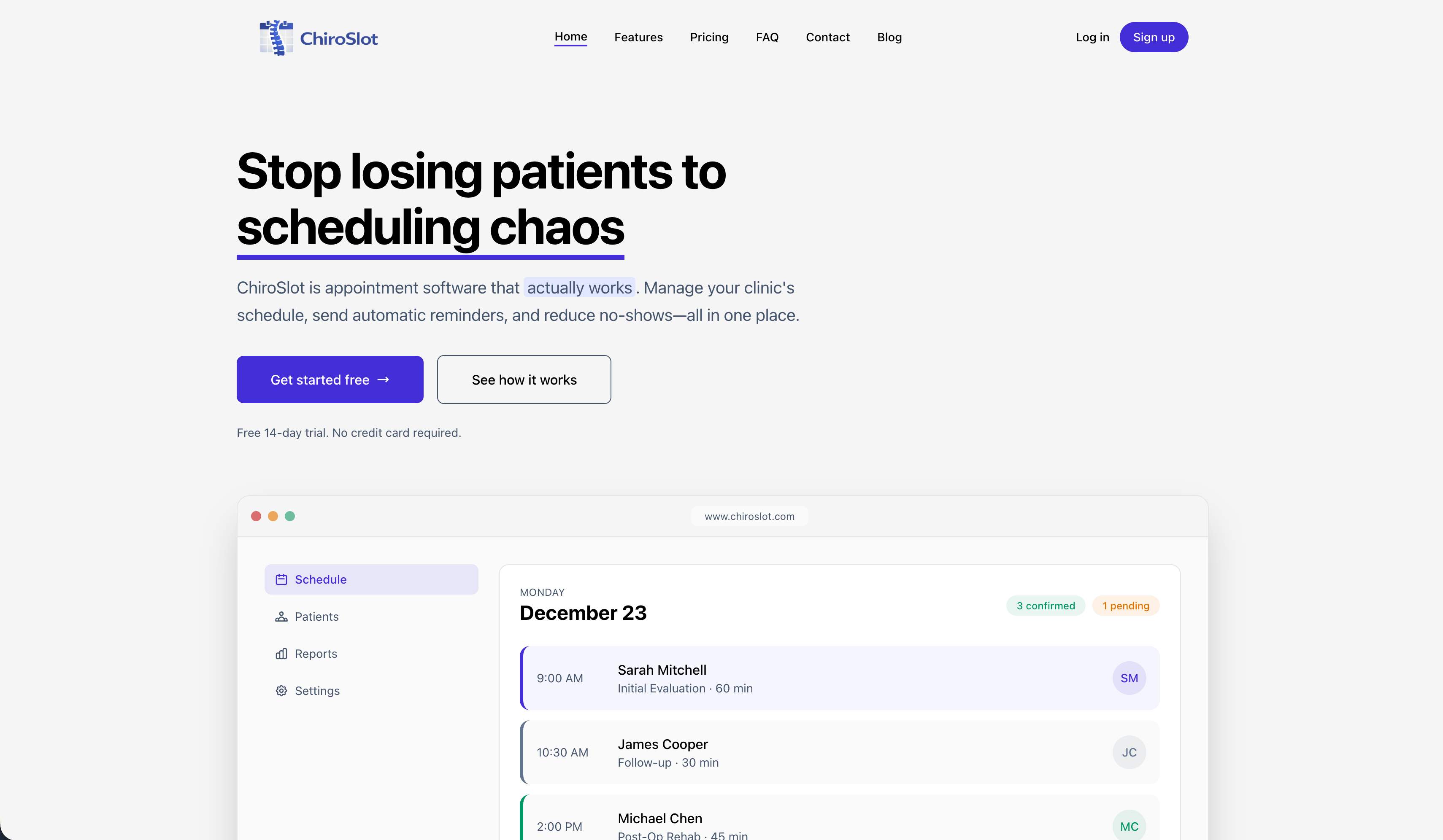 Screenshot 1 of ChiroSlot