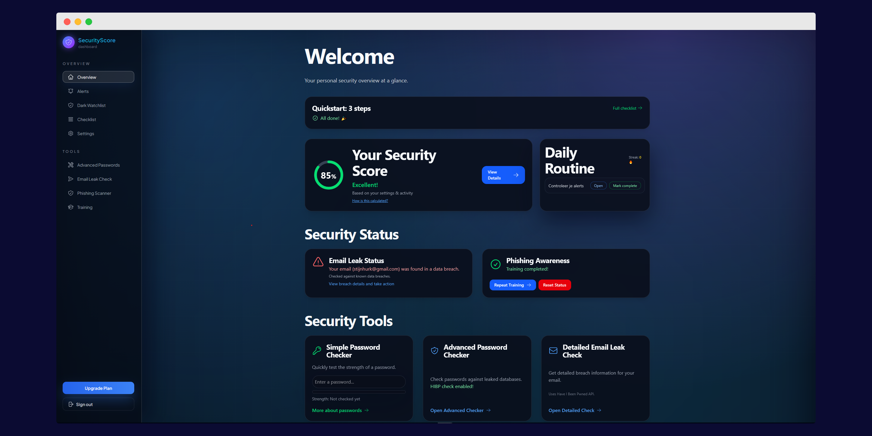 Screenshot 3 of SecurityScore.me