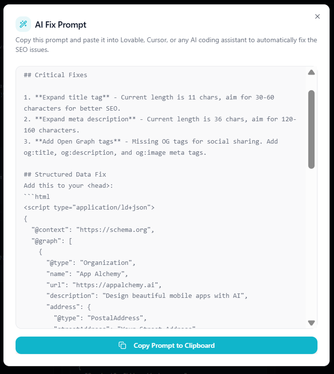 Screenshot 3 of SEOWise