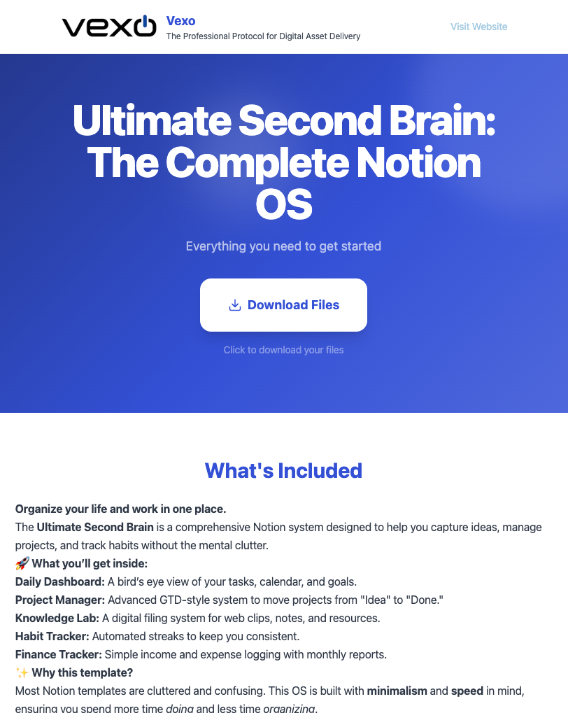 Screenshot 1 of Vexo