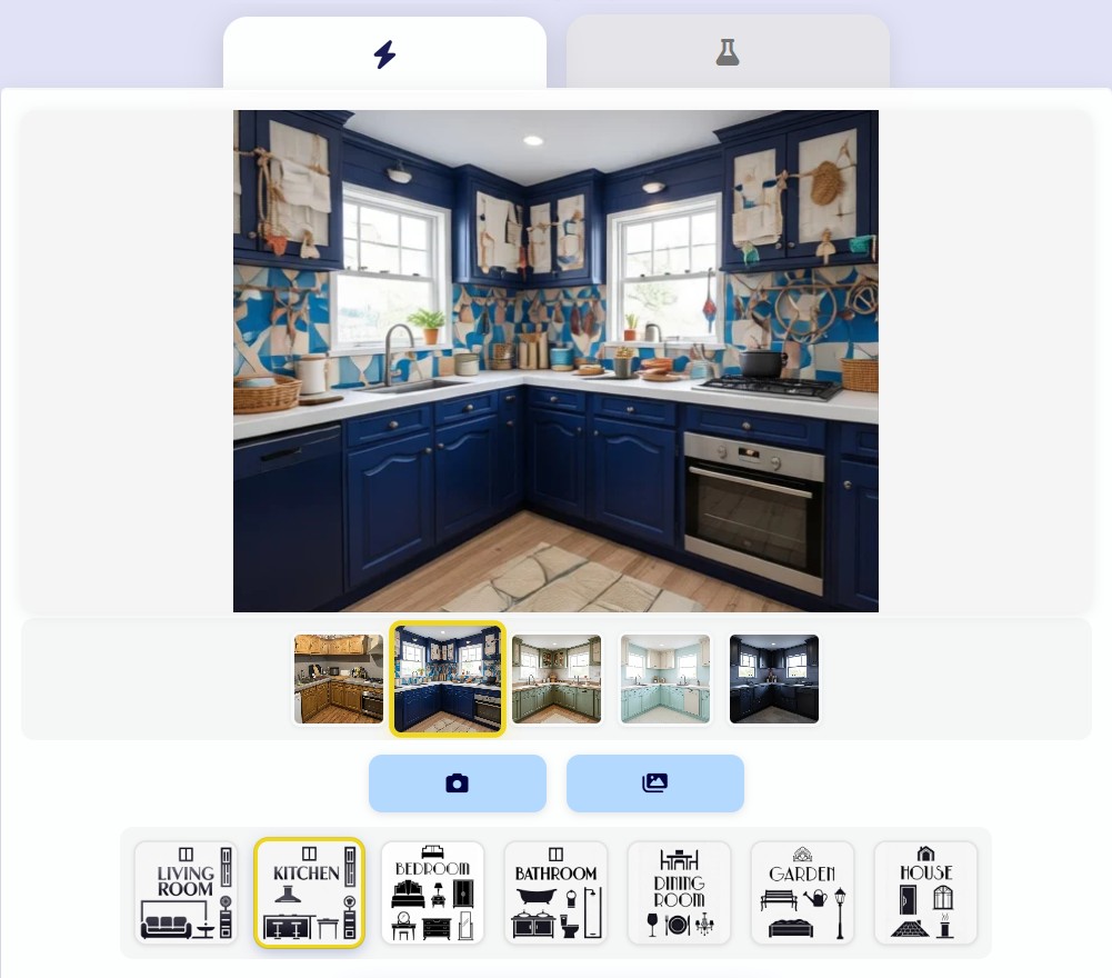 Screenshot 1 of AI Room Styles