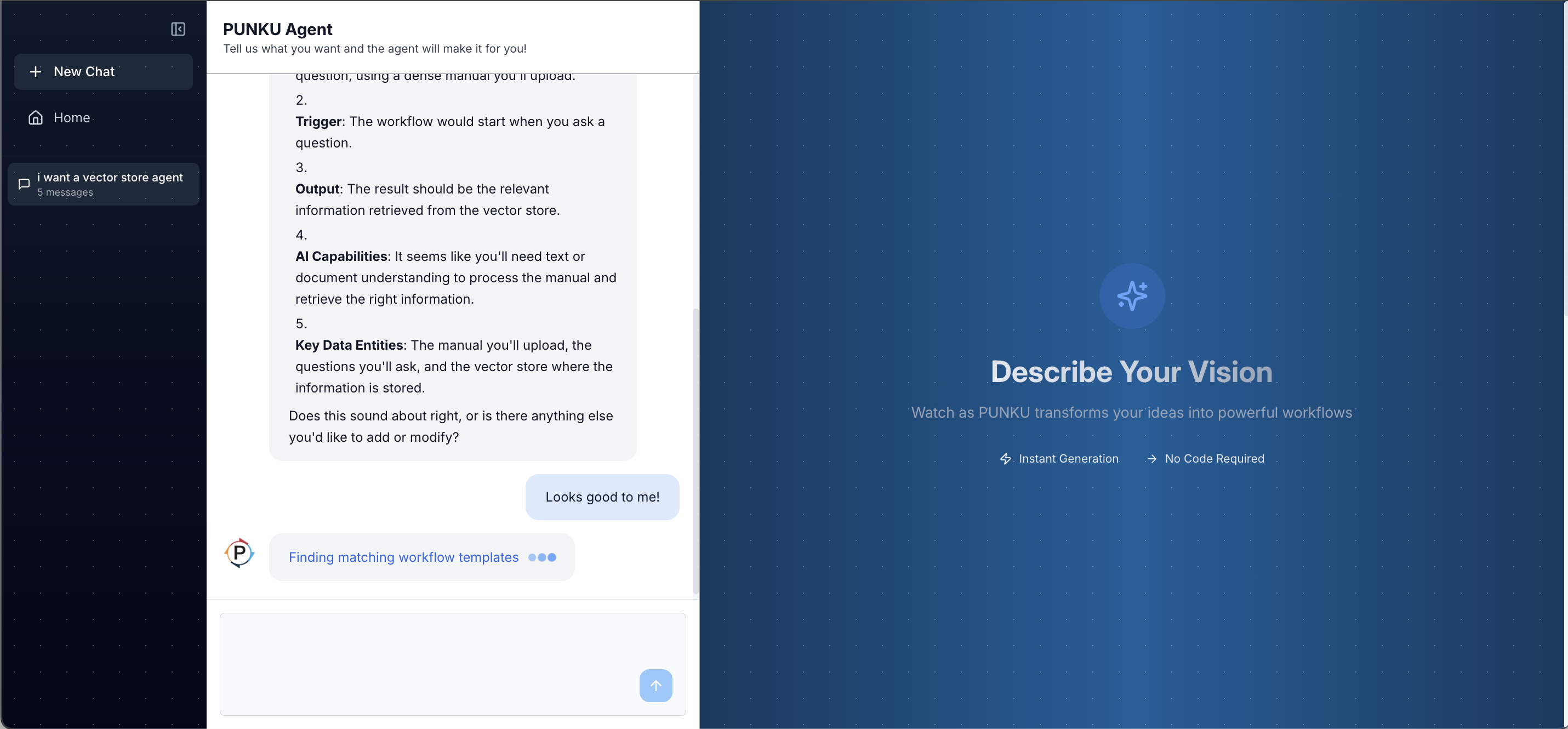 Screenshot 3 of PUNKU.AI - AI Automations in Minutes
