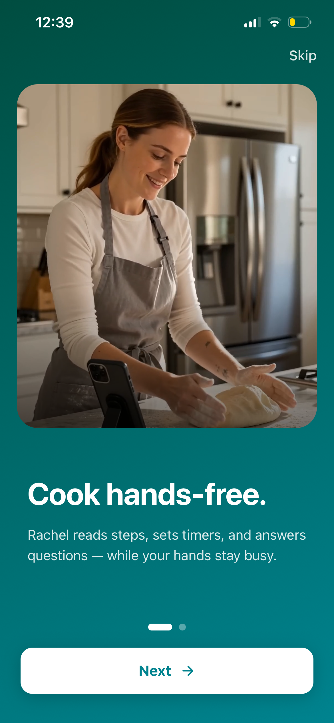 Screenshot 1 of Suvio: AI Cooking Assistant