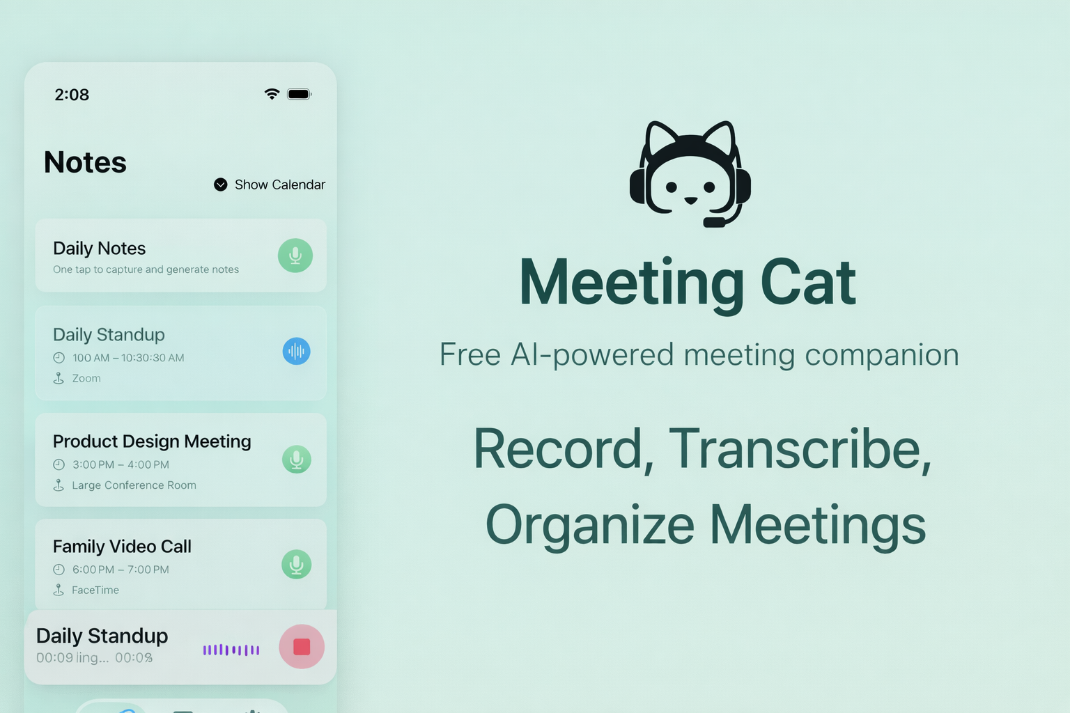 Screenshot 1 of Meeting Cat