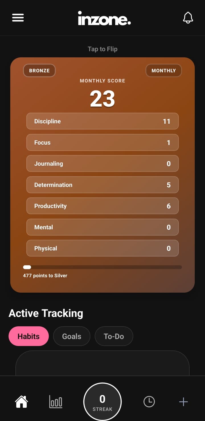 Screenshot 1 of inzone: Focus, Study, Timer