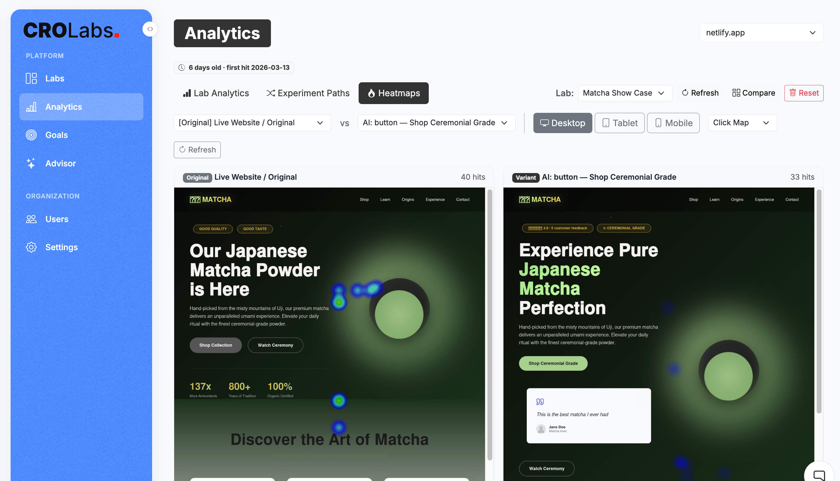 Screenshot 3 of CROLabs