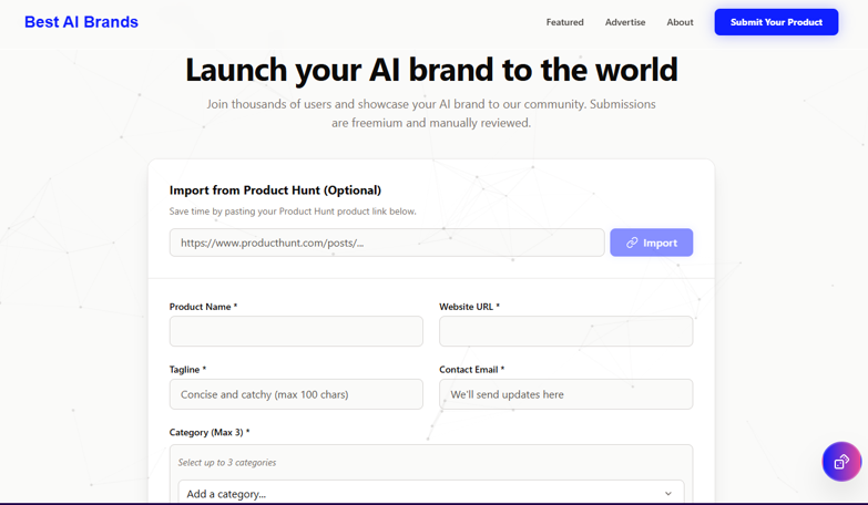 Screenshot 1 of Best AI Brands