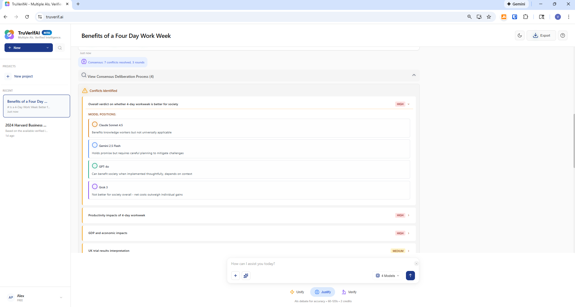 Screenshot 2 of TruVerifAI