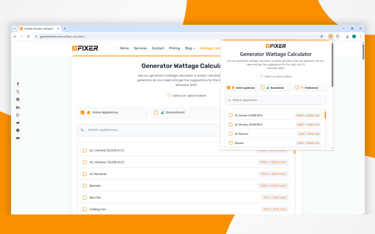 Screenshot 3 of Generator Fixer