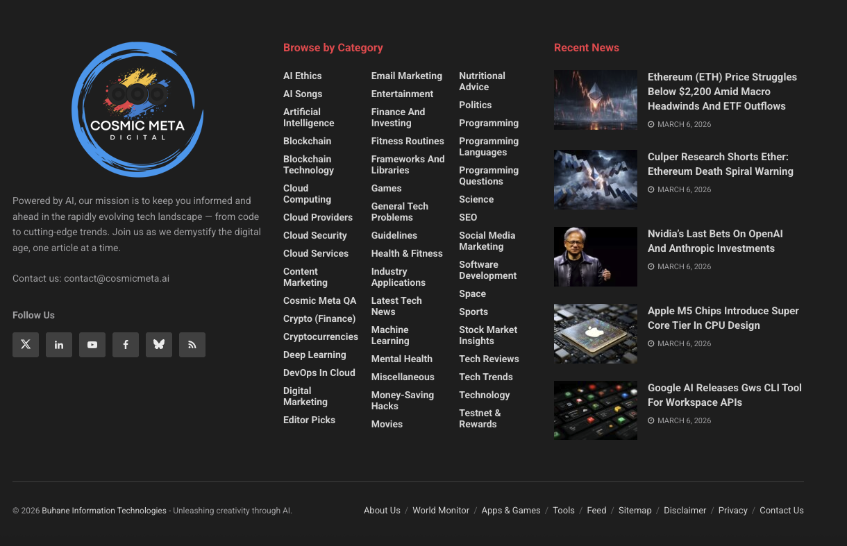 Screenshot 3 of Cosmic Meta Digital