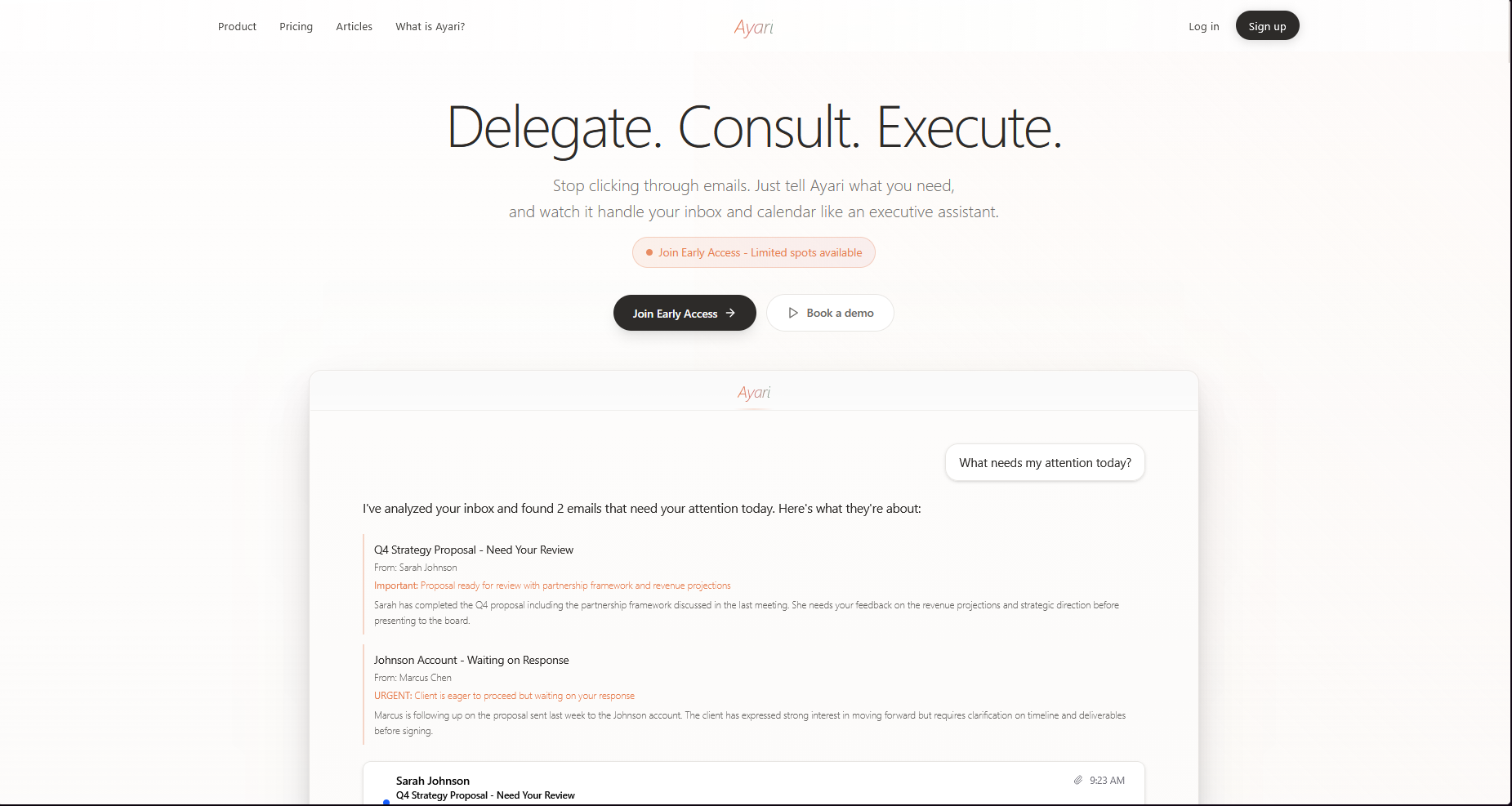 Screenshot 1 of Ayari