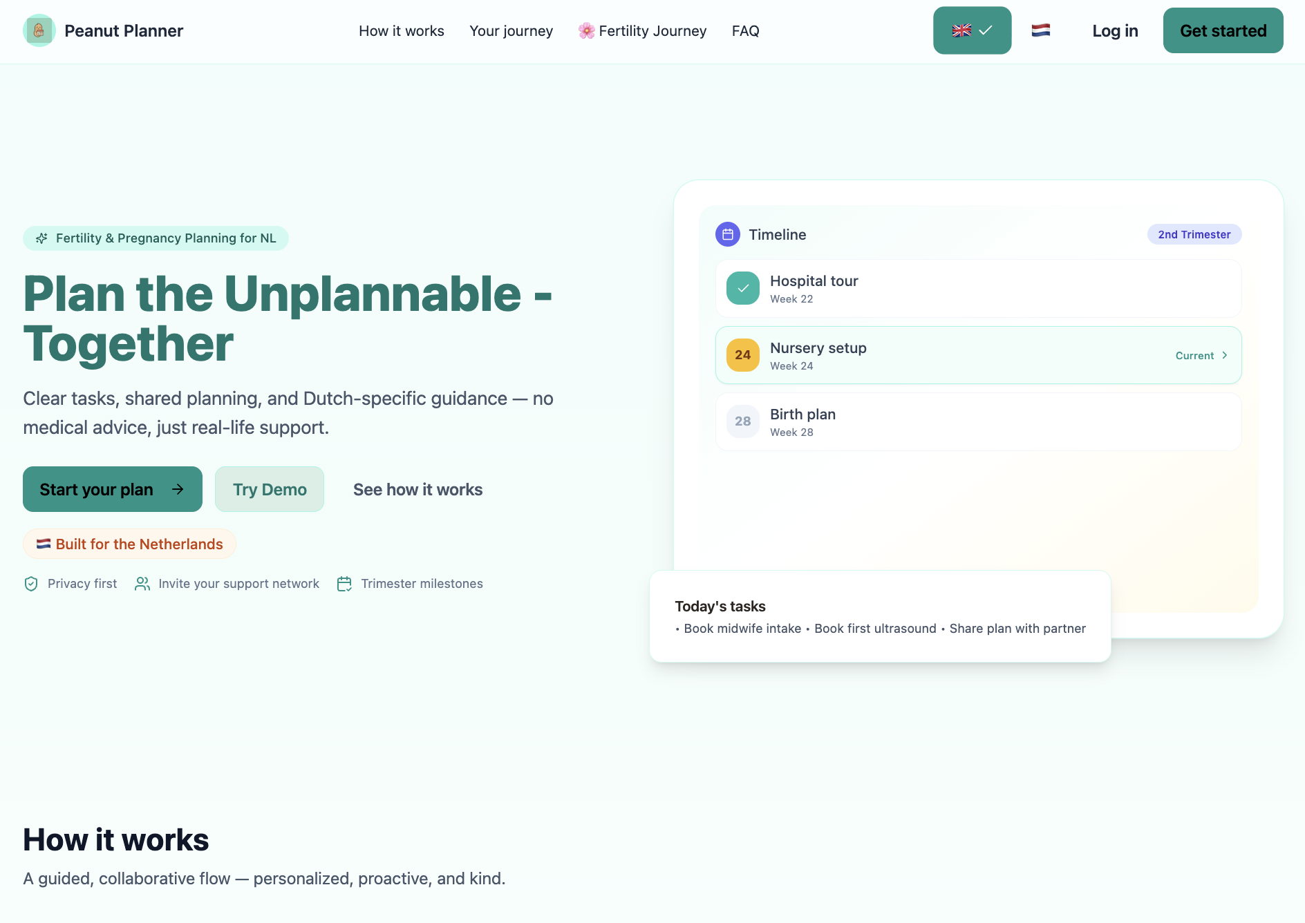Screenshot 1 of Peanut Planner