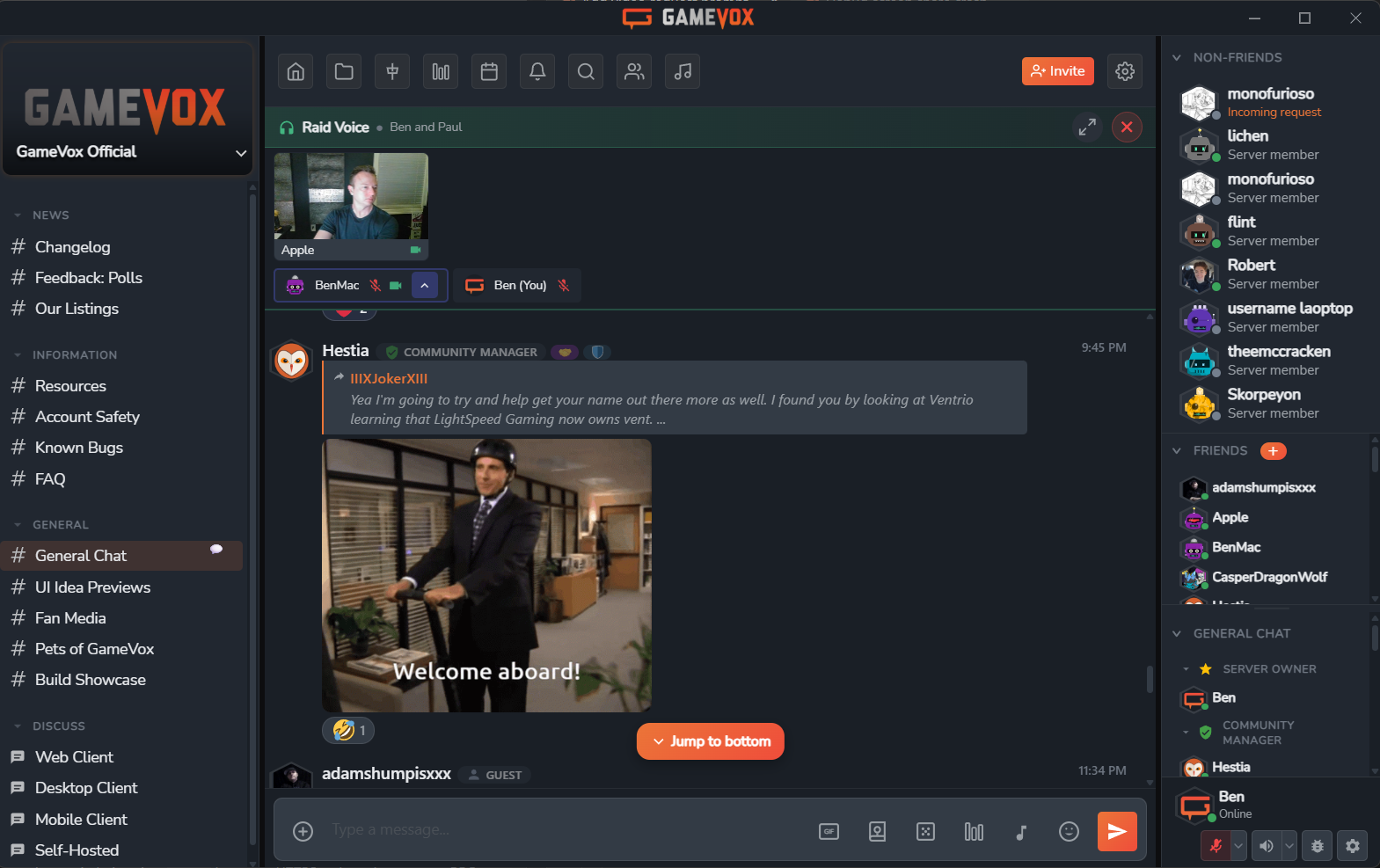 Screenshot 1 of GameVox