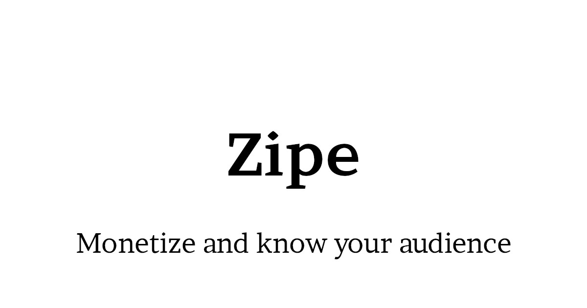 Screenshot 1 of Zipe