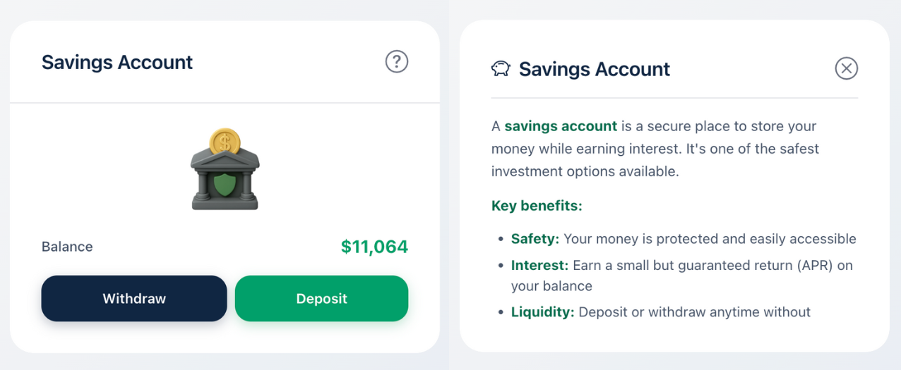 Screenshot 2 of Ricco: Interactive Personal Finance Game