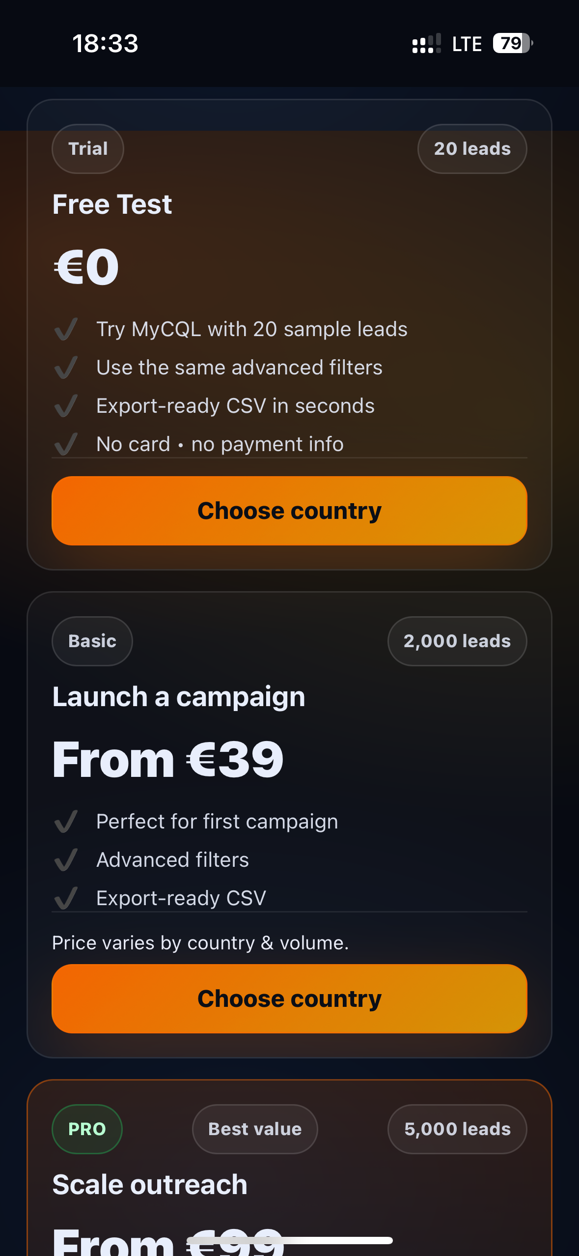 Screenshot 2 of MyCQL