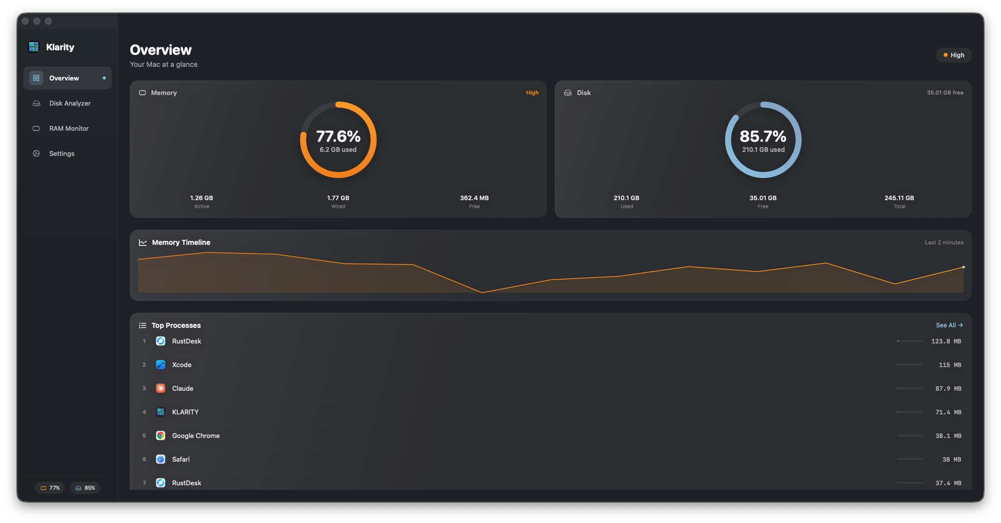 Screenshot 5 of KlarityDisk