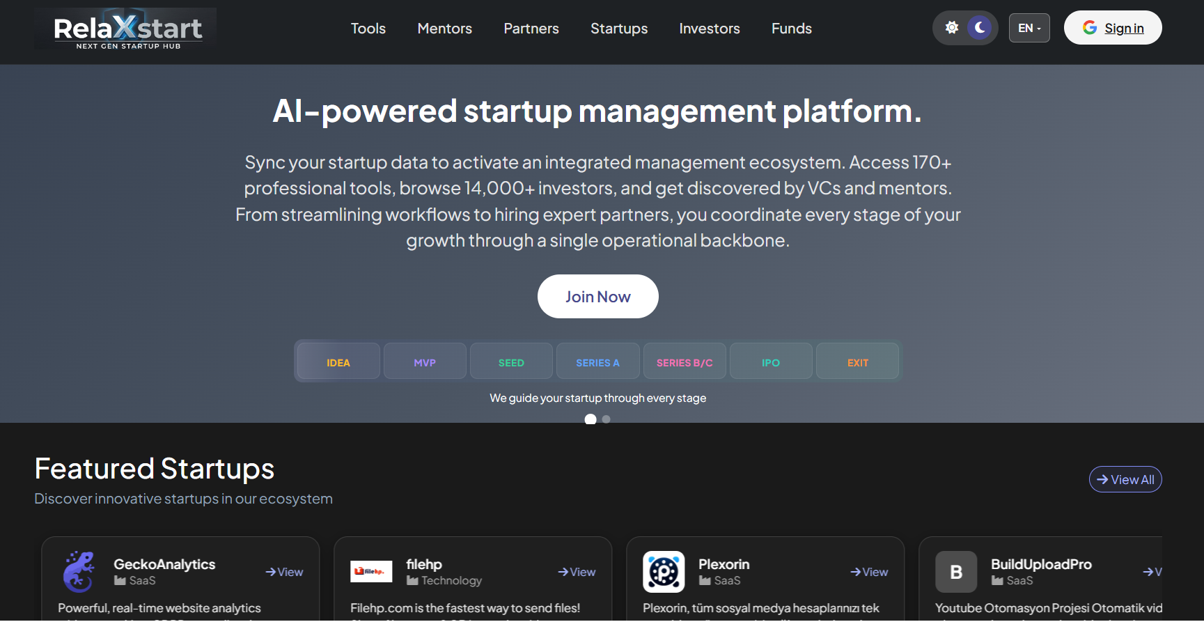 Screenshot 1 of RelaXstart