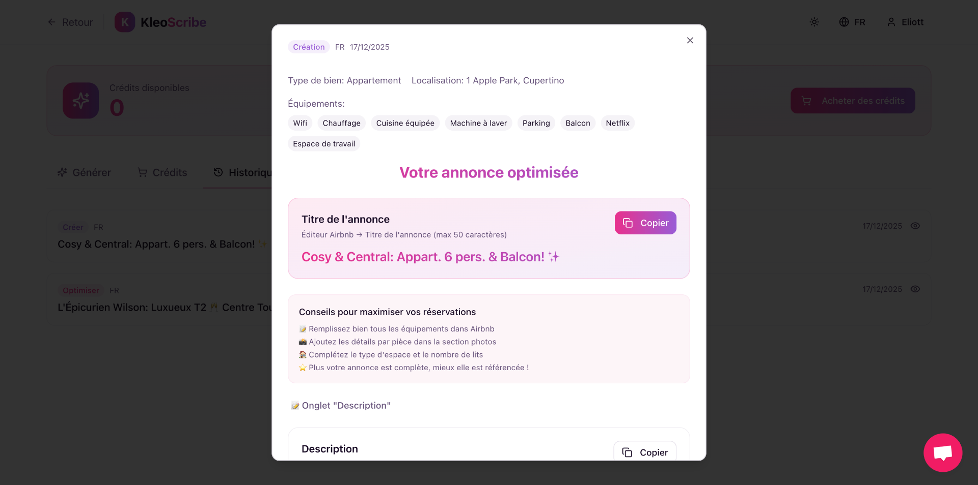Screenshot 1 of KleoScribe