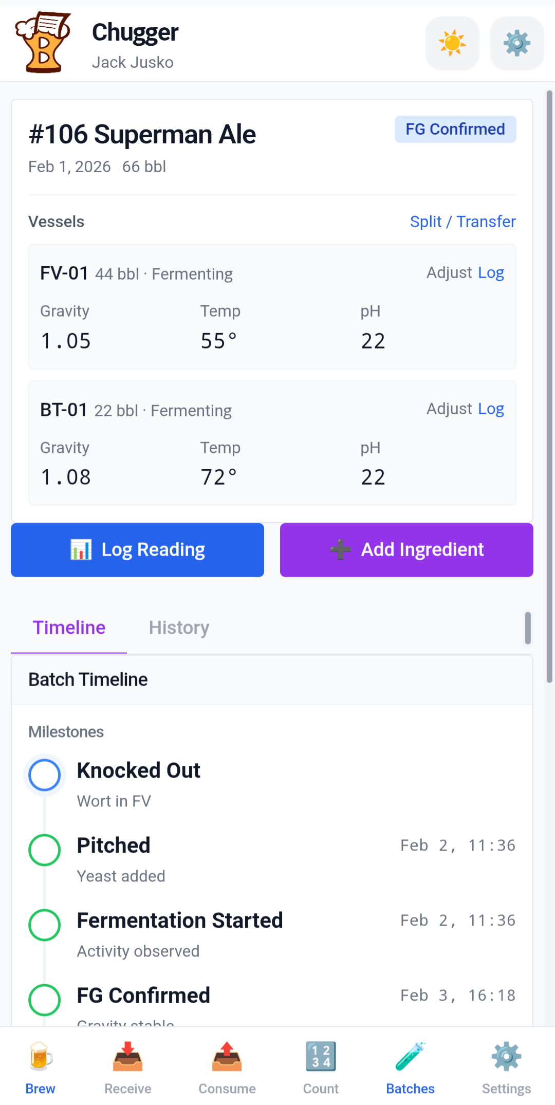 Screenshot 3 of BrewLedger