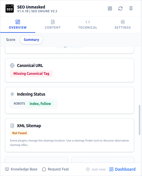 Screenshot 3 of SEO Unmasked