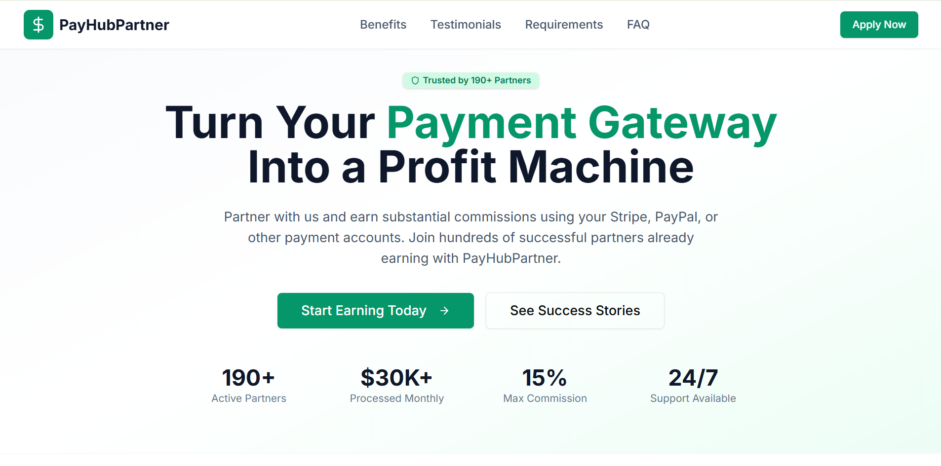 Screenshot 1 of PayHubPartner