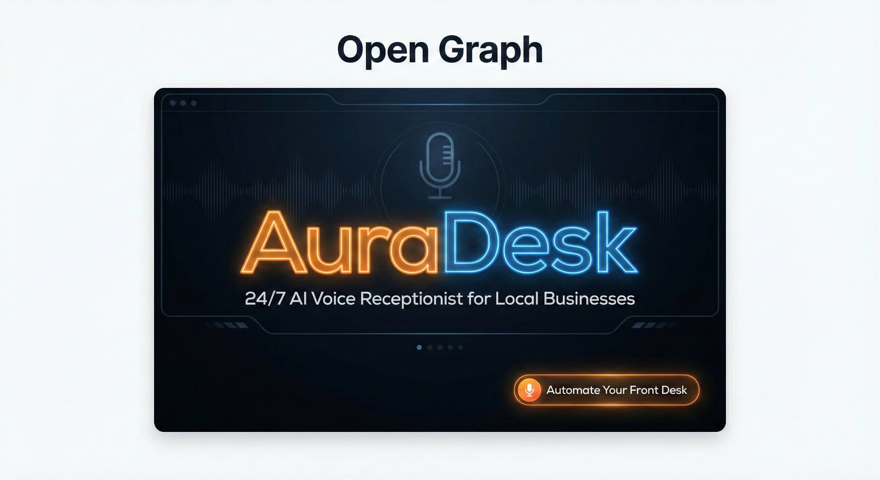 Screenshot 1 of AuraDesk