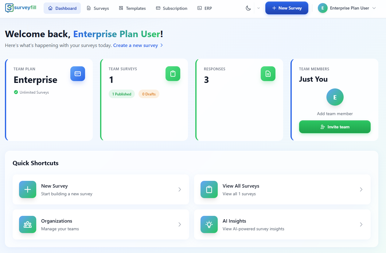 Screenshot 1 of SurveyFill