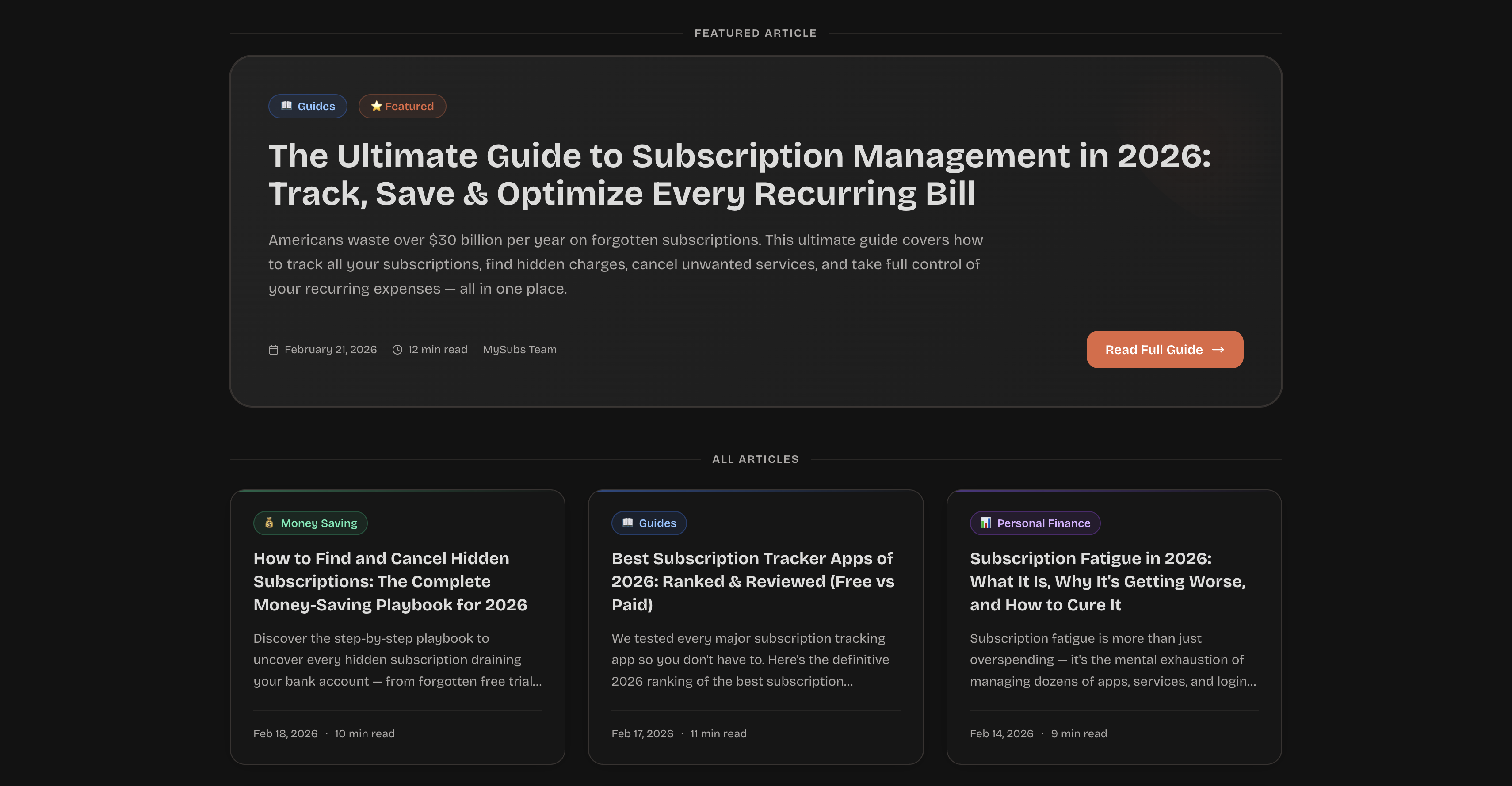 Screenshot 8 of MySubs