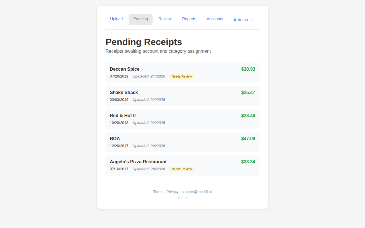 Screenshot 3 of mark5.ai