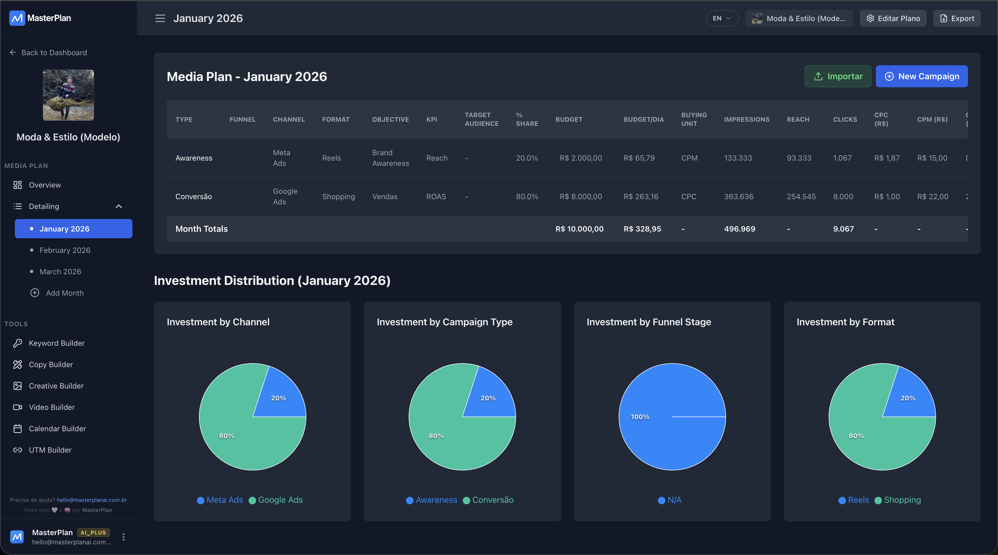 Screenshot 4 of MasterPlan AI