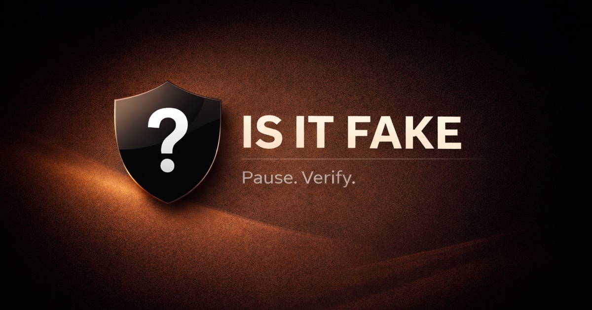 Screenshot 1 of Is it Fake?