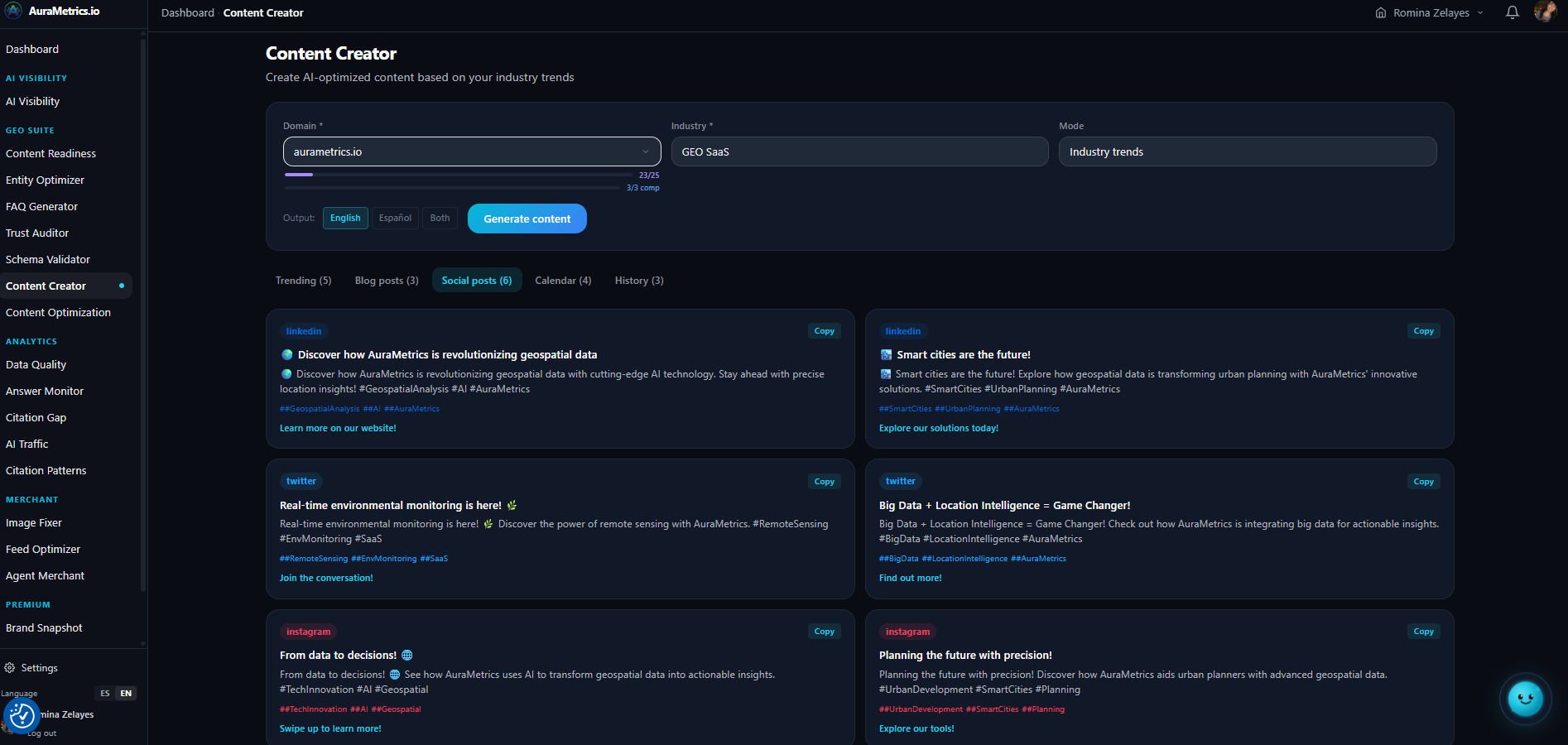Screenshot 5 of AuraMetrics
