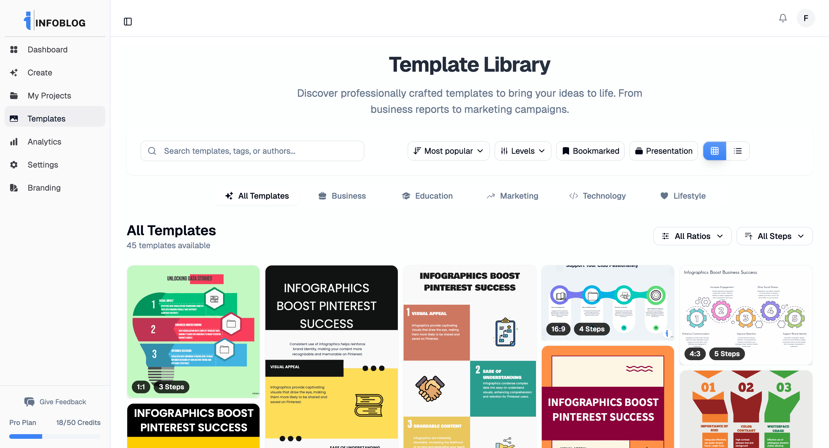 Screenshot 2 of InfoBlog