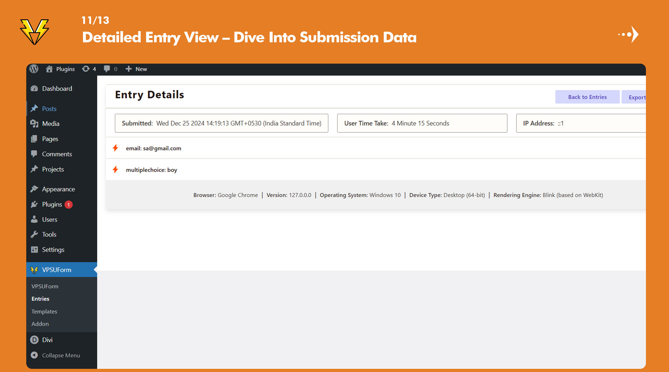Screenshot 10 of VPSUForm