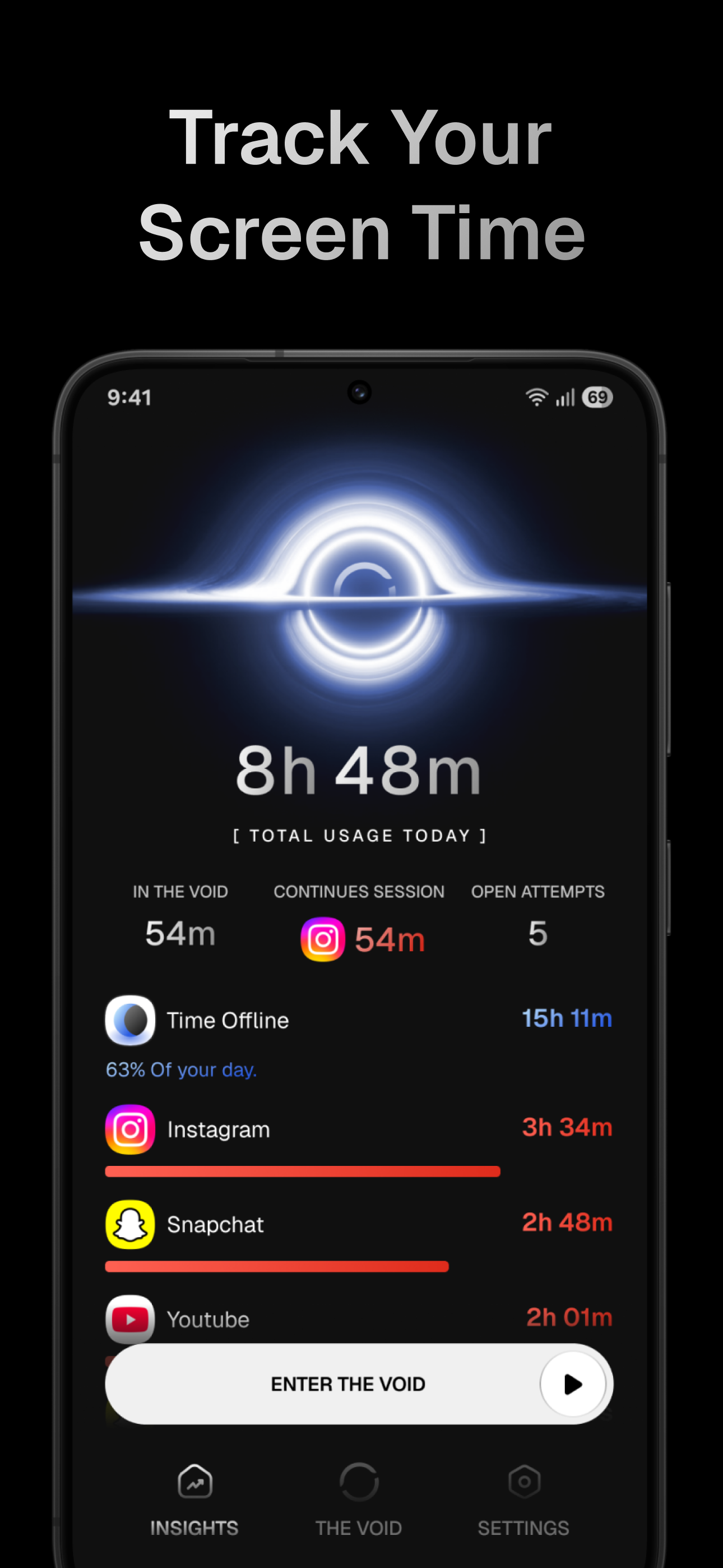 Screenshot 3 of VOID Focus App
