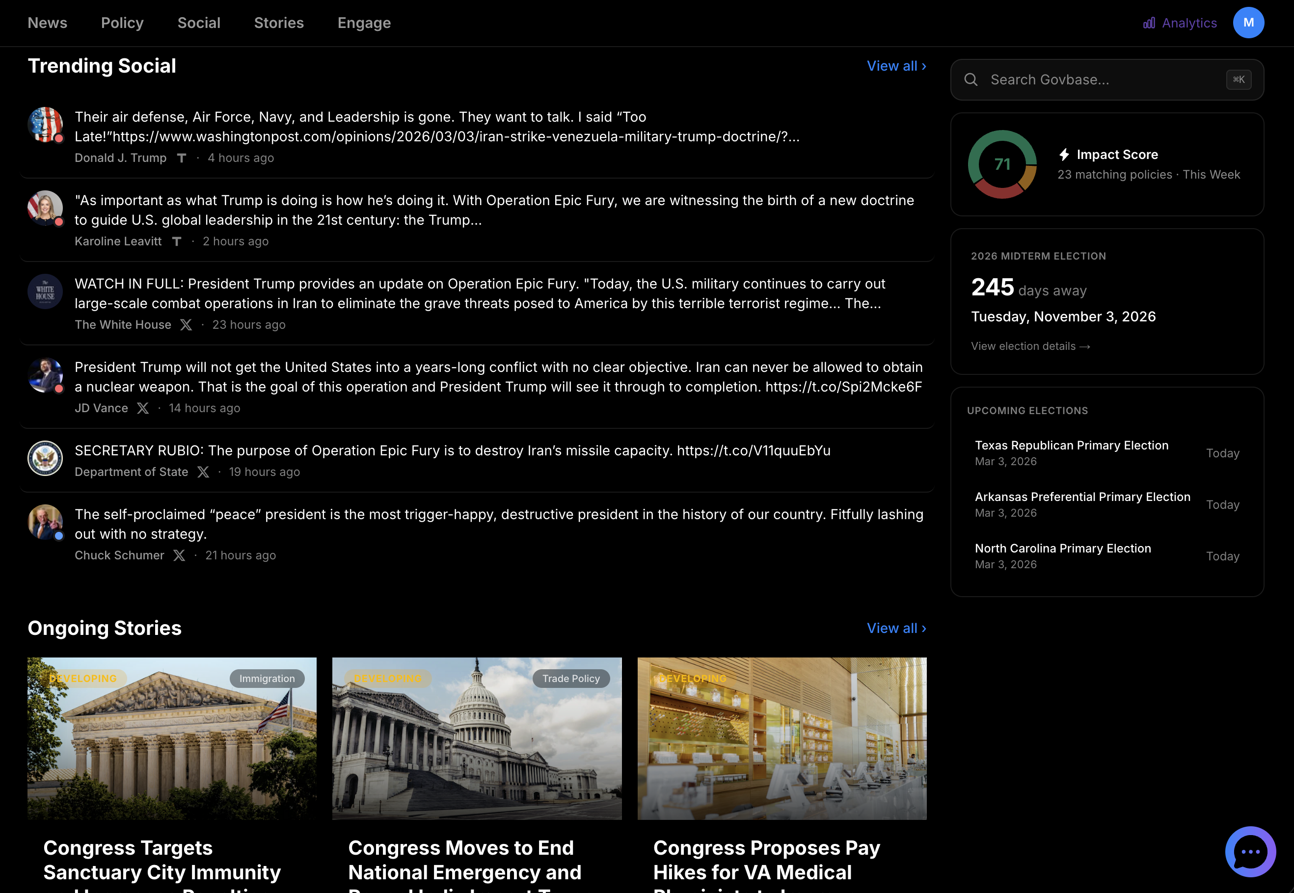Screenshot 3 of Govbase