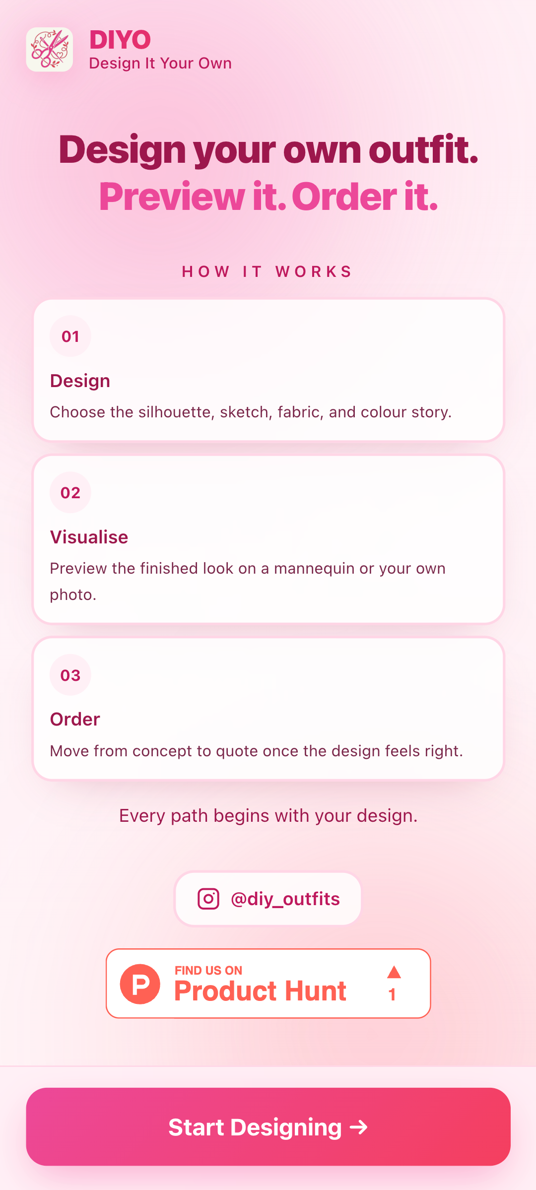 Screenshot 1 of DIYO - Custom outfits for Her