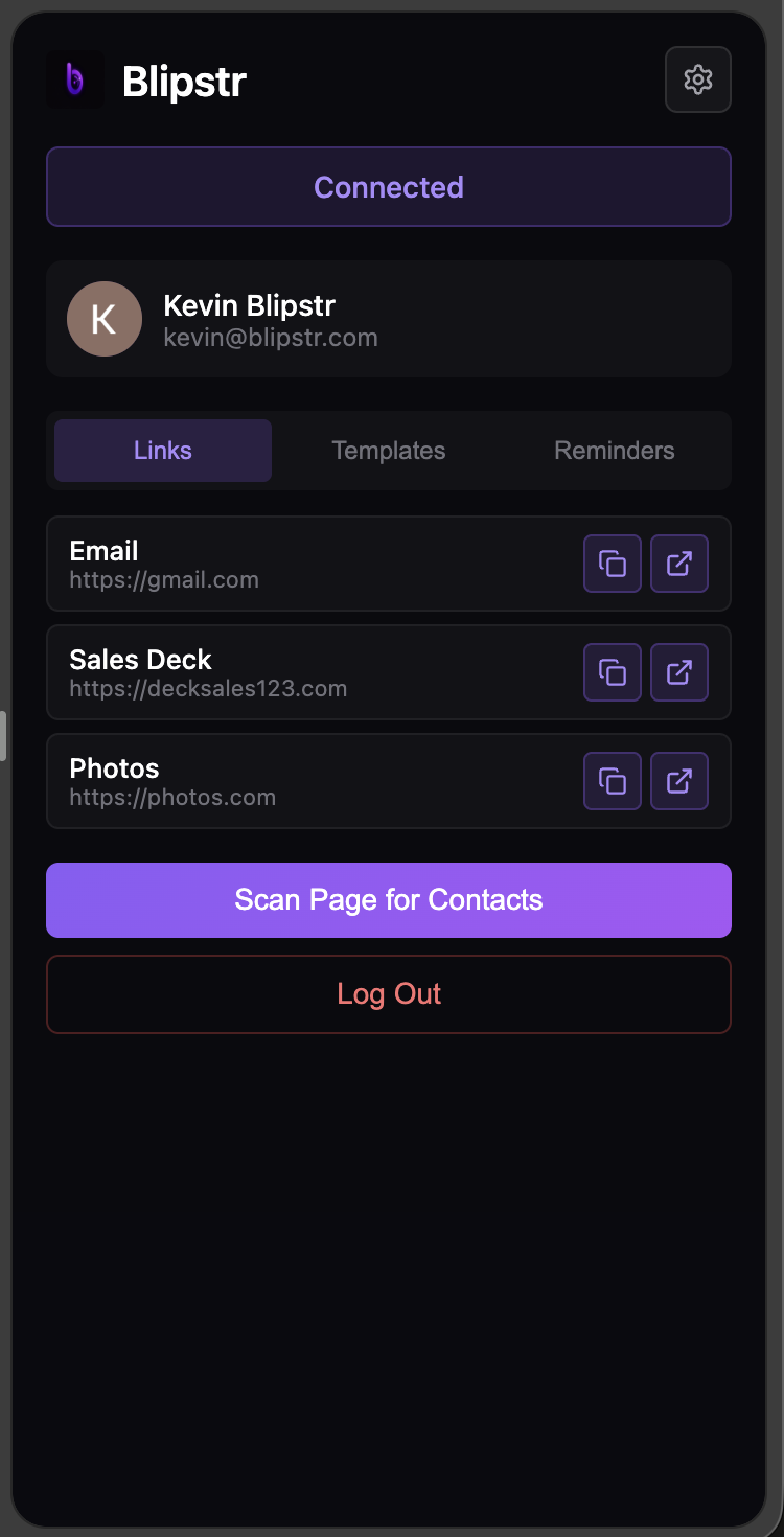 Screenshot 6 of Blipstr - Prospecting Sidecar