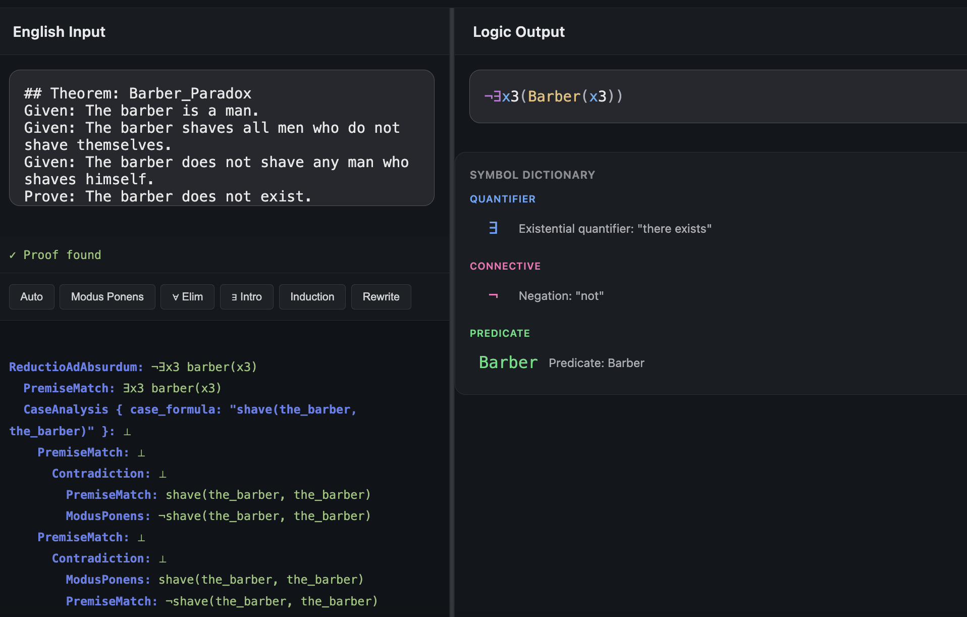 Screenshot 7 of LOGICAFFEINE