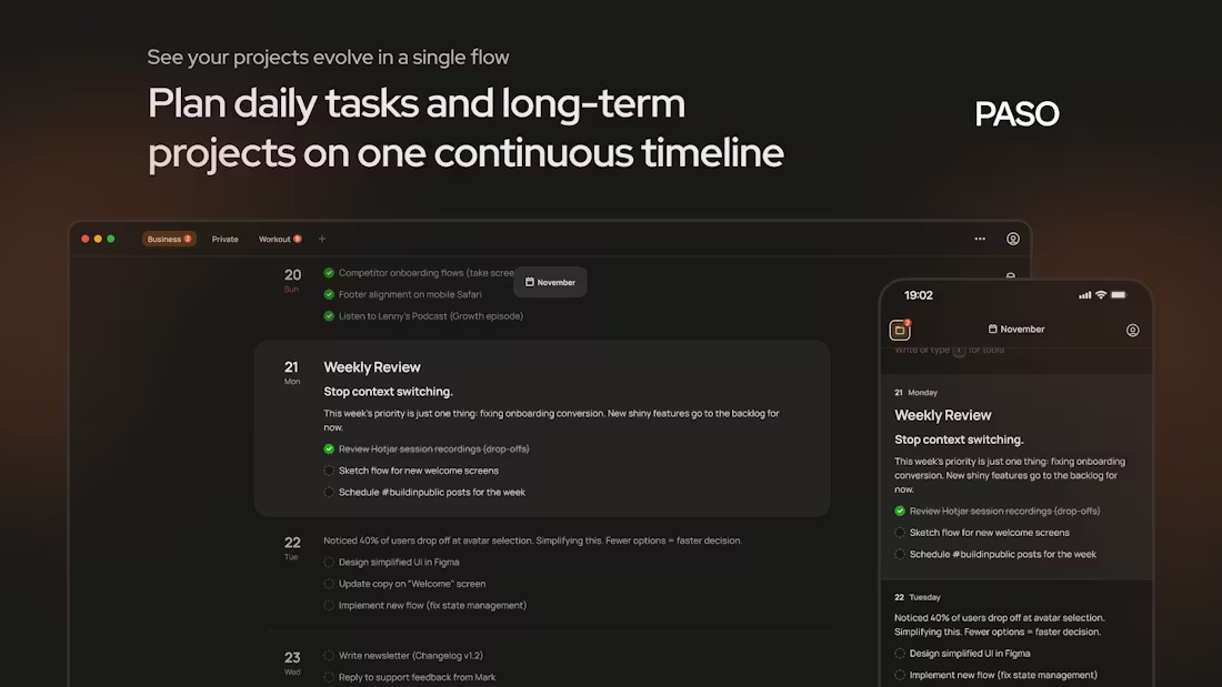 Screenshot 1 of Paso