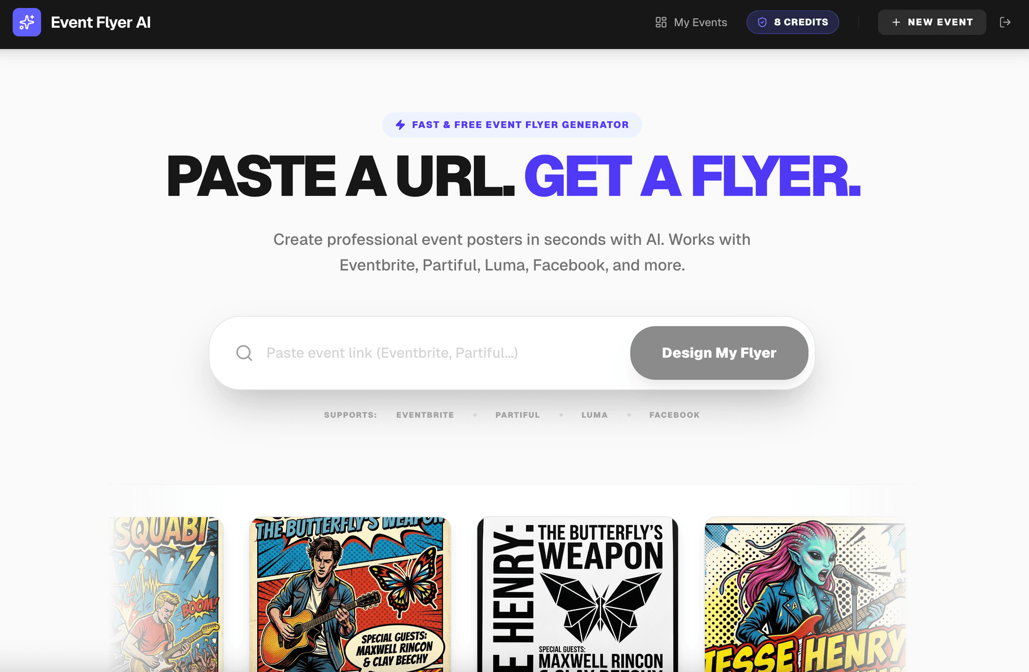 Screenshot 4 of EVENTFLYER.AI