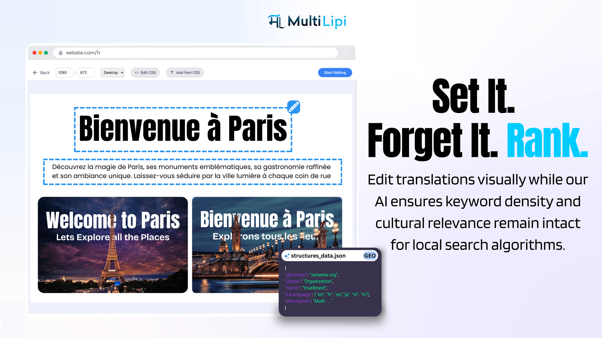 Screenshot 7 of MultiLipi - The Global AI SEO & GEO Hub