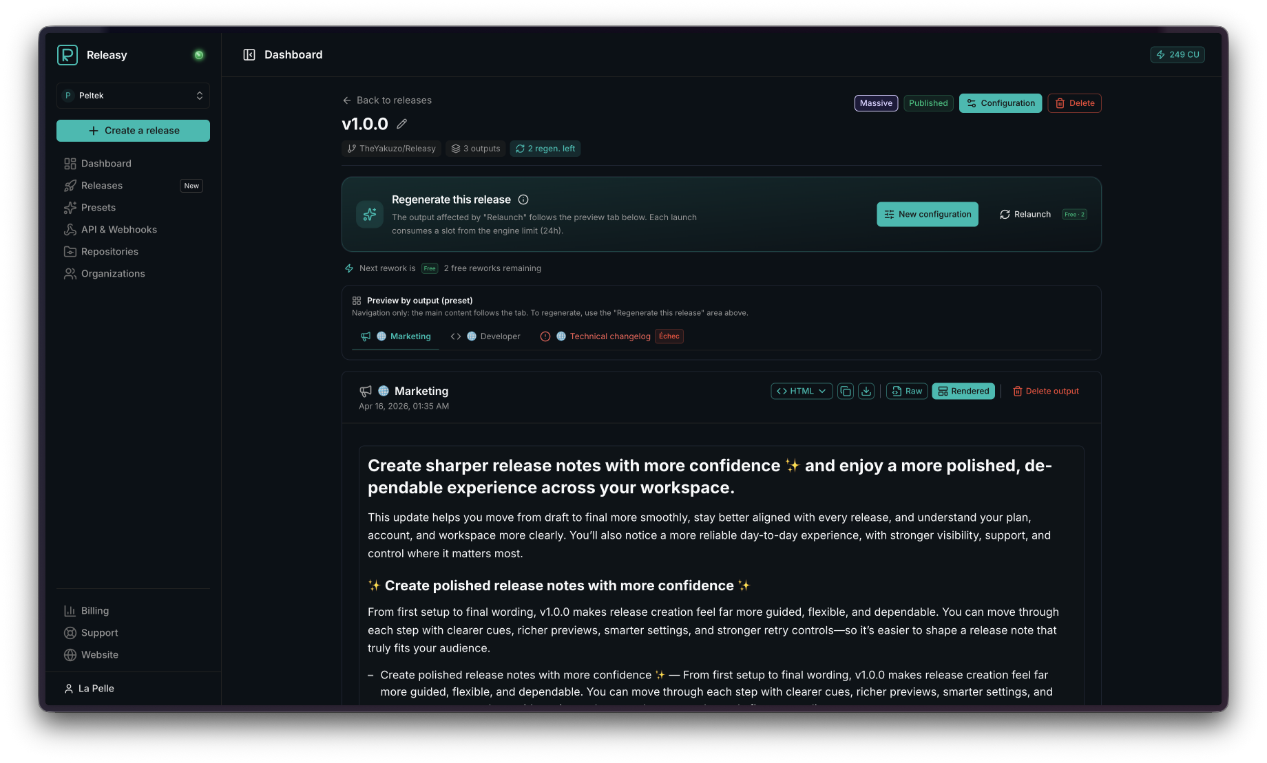 Screenshot 5 of Releasy