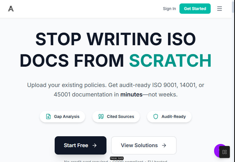 Screenshot 1 of AuditPack