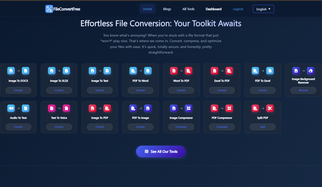 Screenshot 2 of FileConvertFree