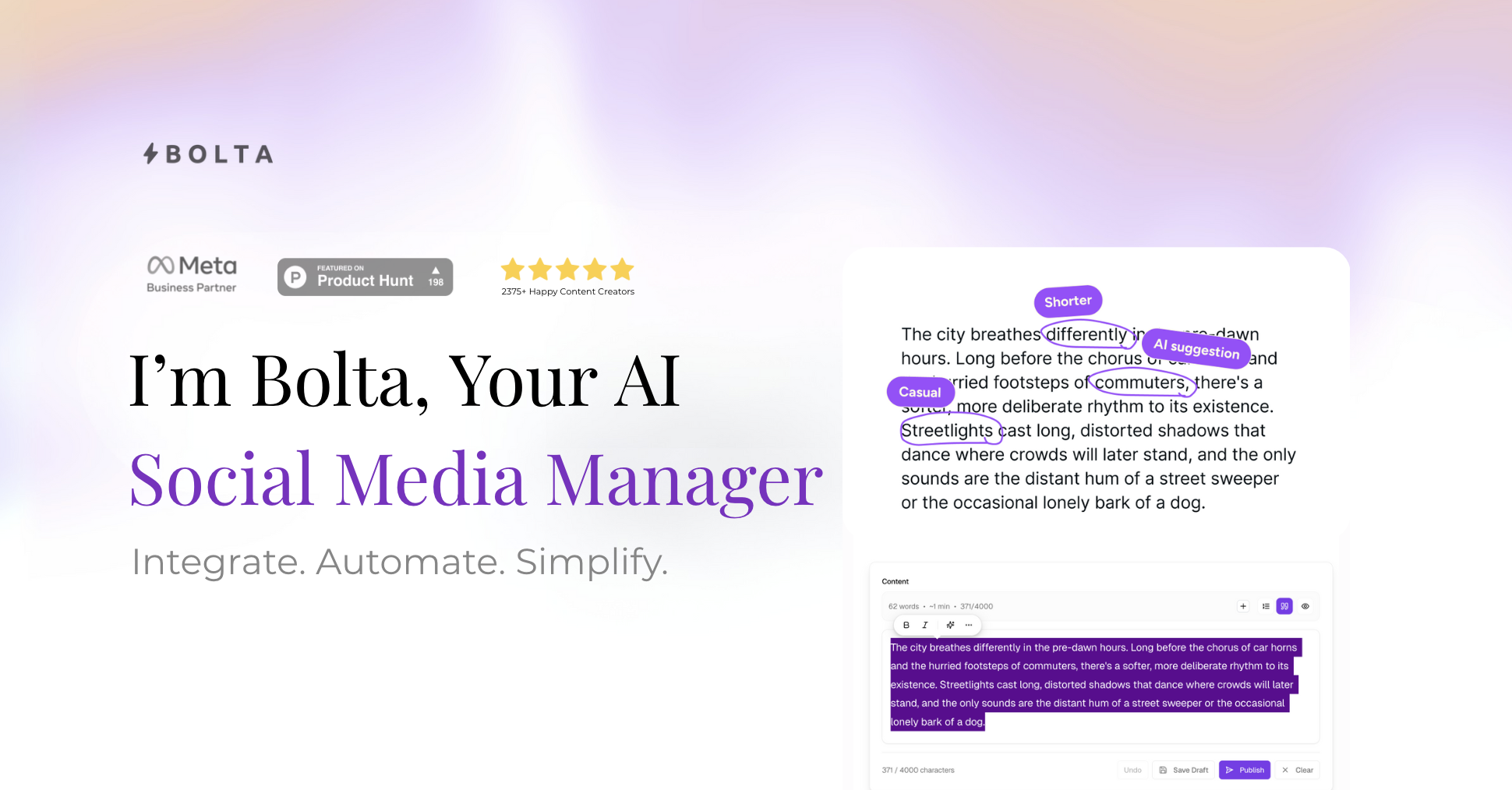 Screenshot 1 of Bolta